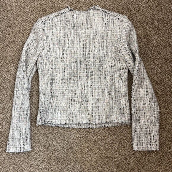 Marissa Webb Barney’s New York Tweed Snap Button Blazer Jacket Women’s 8 Career - Picture 9 of 15